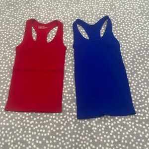 Malibu Sugar 2 pack junior racer back tank top